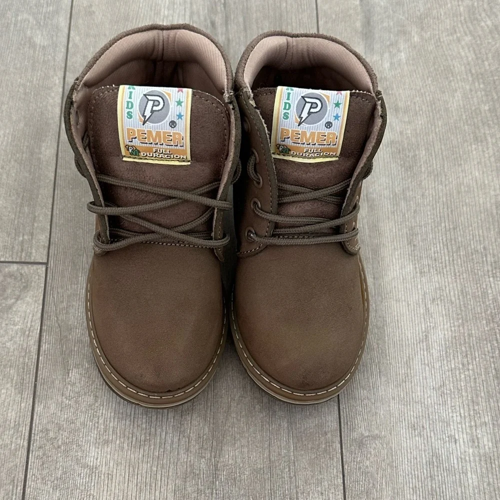 Vintage 90s Toddler Boy Boots EUC Size 4 Hand Crafted